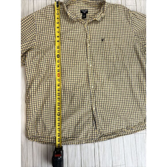 Ralph Lauren Polo Men’s Size XXL‎ Plaid Short Sleeve Button Up Shirt - Picture 5 of 9